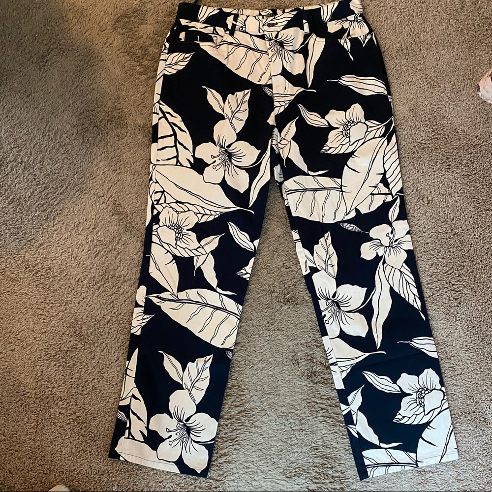 Ralph Lauren Flower Print Pants